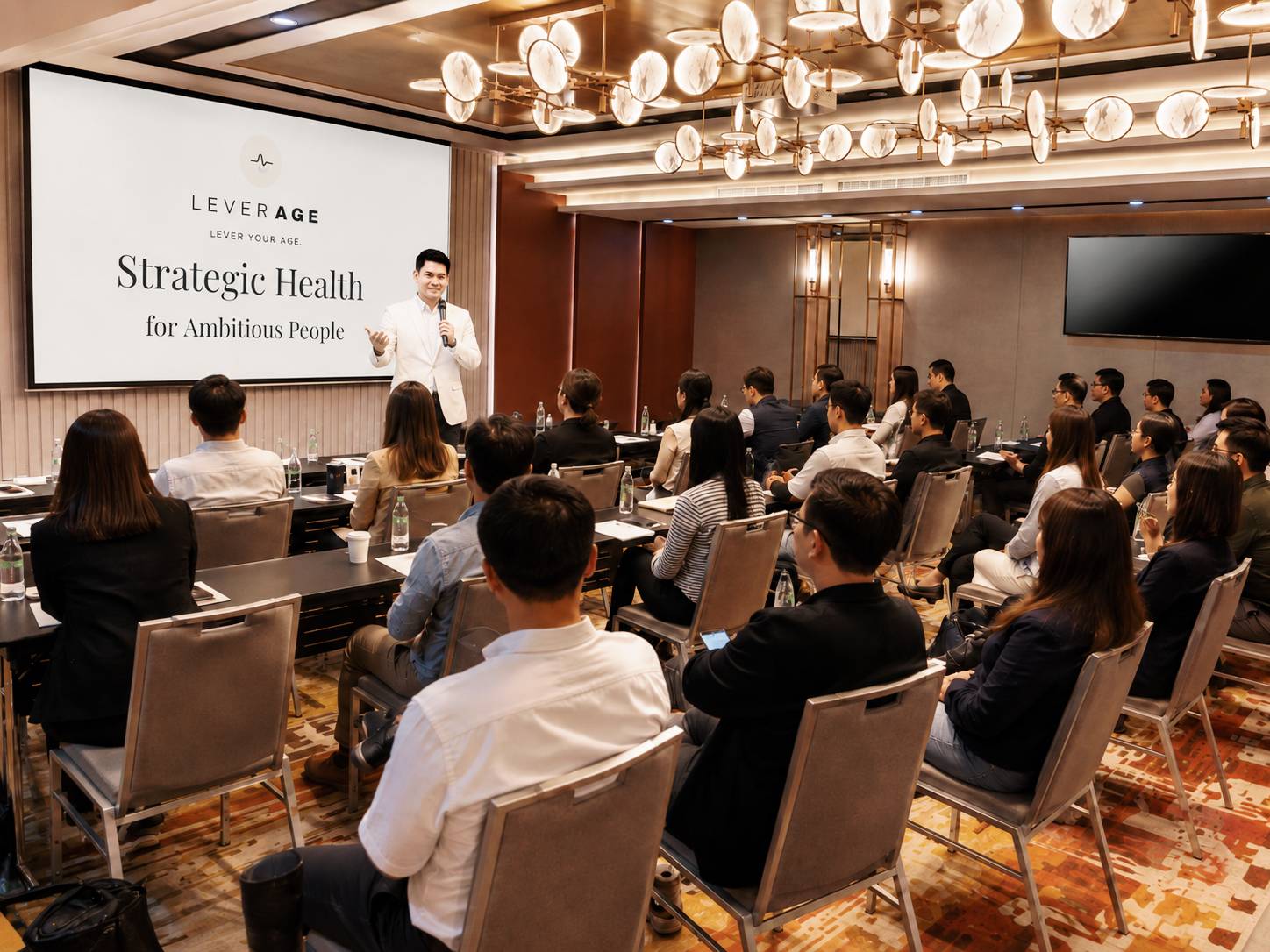 ห้องสัมมนา — ช่วงบรรยาย Strategic Health for Ambitious People